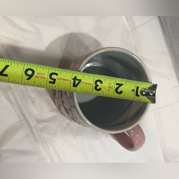 Hello Kitty Pink glitter hello kitty monogram coffee mug cup new - Picture 16 of 16